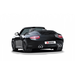 Slip-On Race Akrapovic Titane Porsche 911 Carrera S/4/4S/GTS et Cabriolet Type 997 DFI