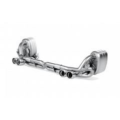 Slip-On Race Akrapovic Titane Porsche 911 Carrera S/4/4S/GTS et Cabriolet Type 997 DFI
