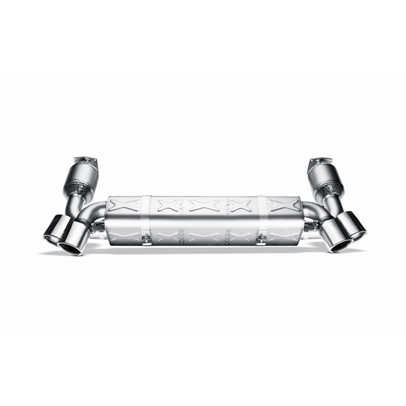 Slip-On Akrapovic Titane Porsche 911 Turbo Type 997