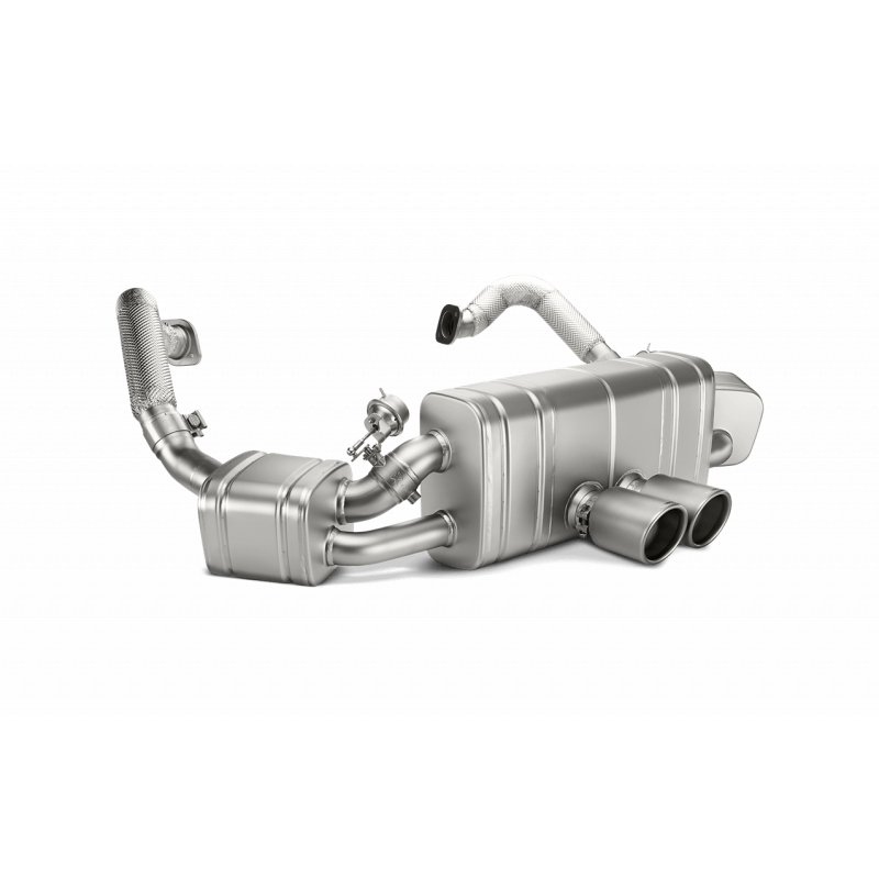 Slip-On Akrapovic Titane Porsche Cayman et Cayman S (981)