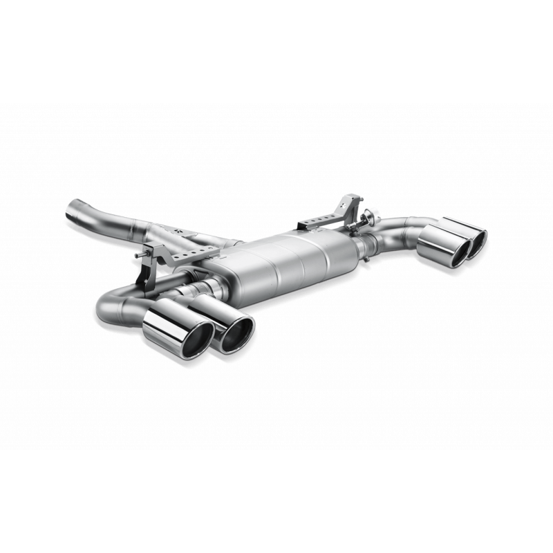 Slip-On Akrapovic Titane Porsche Cayenne Turbo et Turbo S(958)
