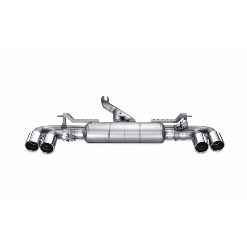 SlipOn Akrapovic Titane Porsche Cayenne Turbo et Turbo S (958)