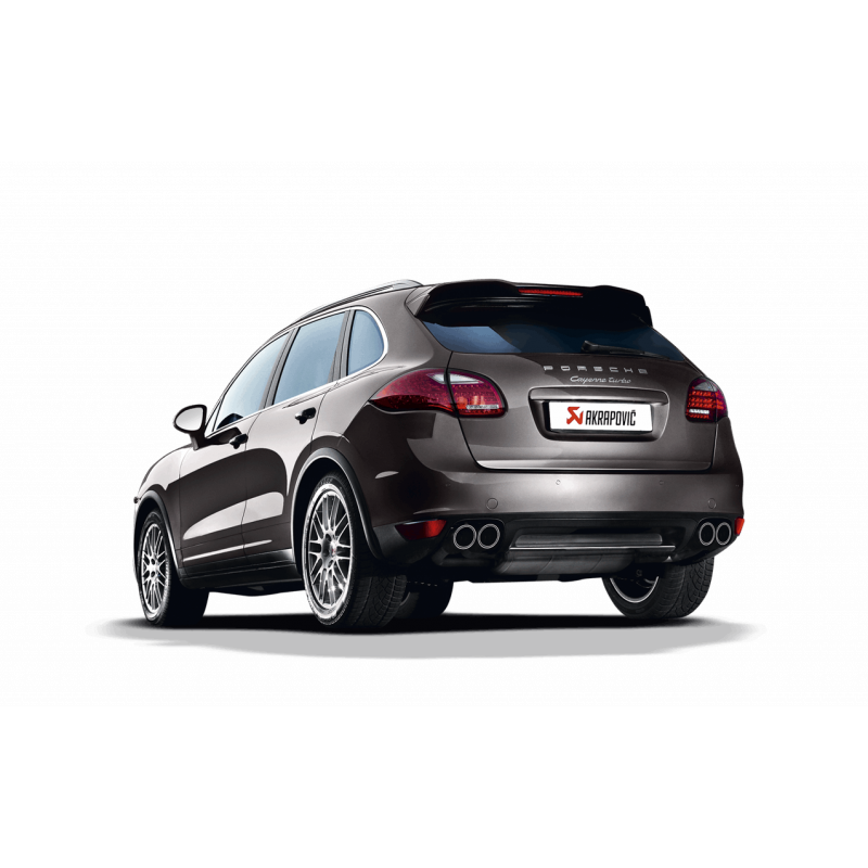 Ligne Evolution Akrapovic Titane Porsche Cayenne Turbo et Turbo S(958)