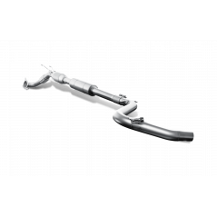 Downpipe Akrapovic Inox avec CataSport 300 CPSI Volkswagen Golf VI TSI 1.8