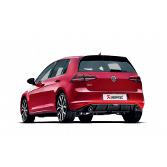 Slip-On Akrapovic Titane Volkswagen Golf VII GTI