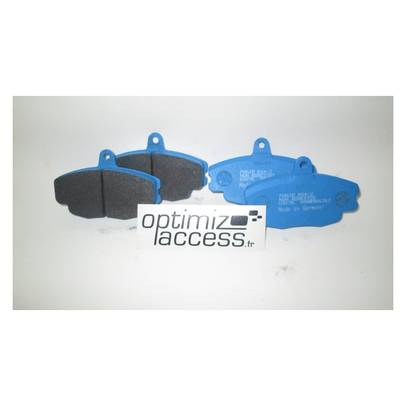 Plaquettes pagid bleue RS42 Clio 16S / williams