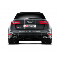 Ligne Evolution Akrapovic Titane AUDI RS6 Avant