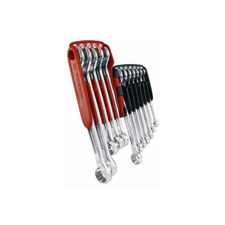 Jeu de 12 clés mixtes sur support Facom