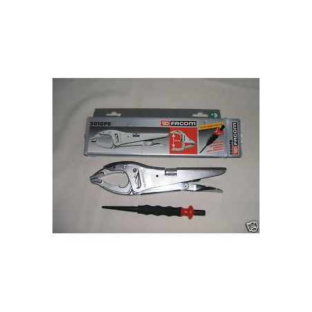 Pince étau becs longs Facom + pointeau anti vibration