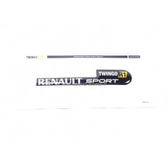 Sticker \"twingo R1\" console centrale