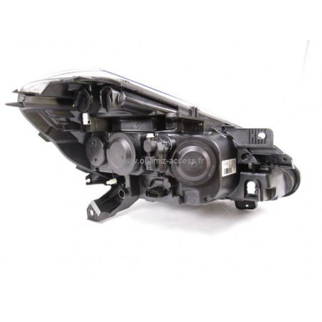 Phare avant Gauche fond noir Clio 3 phase 2