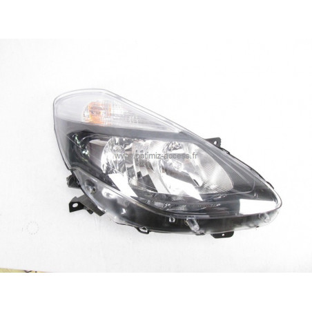 Phare avant Droit fond noir Clio 3 phase 2