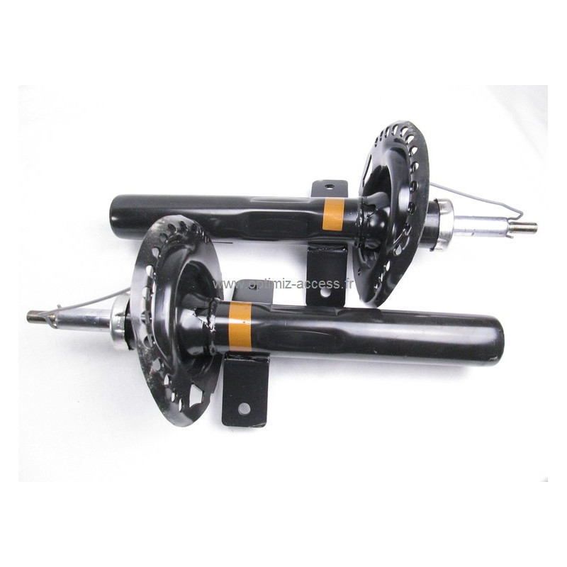 2 Amortisseurs Avant Complets Pour Renault Clio III, Modus - Jambes De Suspension à Gaz, Prémontées