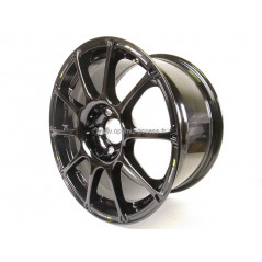 Pack Jantes ATS GTR 9x17 5x114.3 ET 42 Noir brillant Megane RS