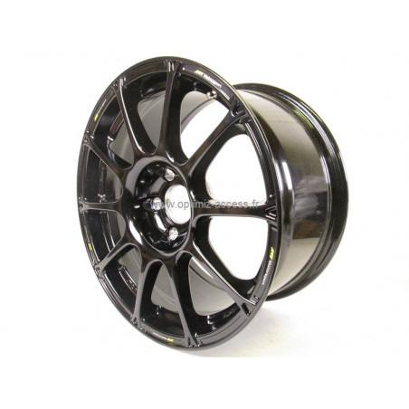 Pack Jantes ATS GTR 9x17 5x114.3 ET 42 Noir brillant Megane RS