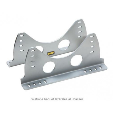 Equerres Alu Basses pour Fixations Baquets