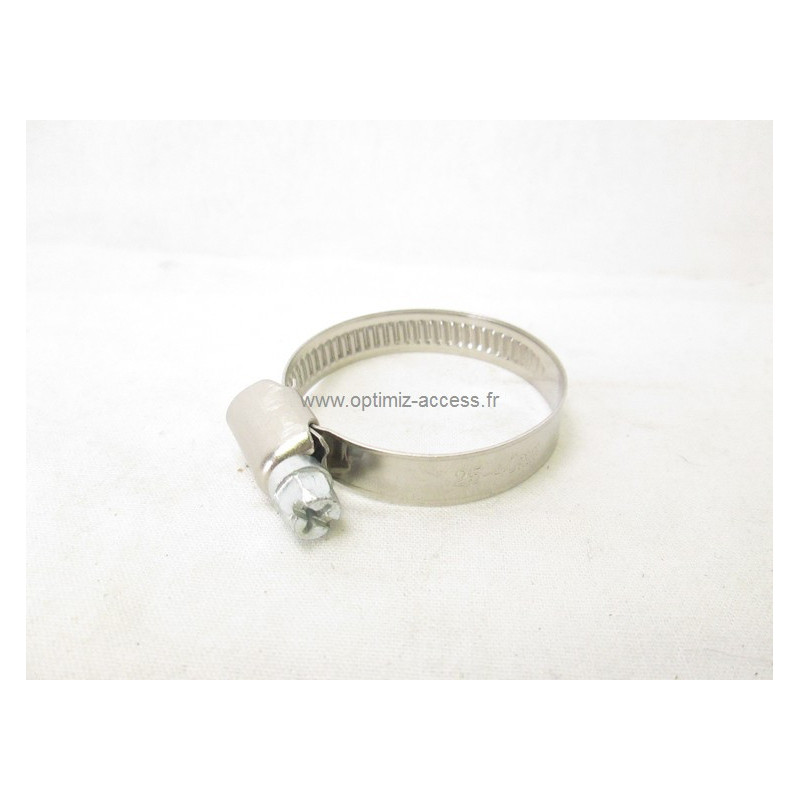 Collier serrage inox (durite) diametre 25-40mm