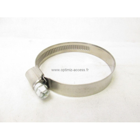 Collier serrage inox (durite) diametre 40-60mm
