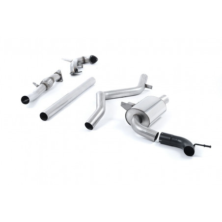 Ligne complete Milltek avec Decata 76mm Megane 3 RS